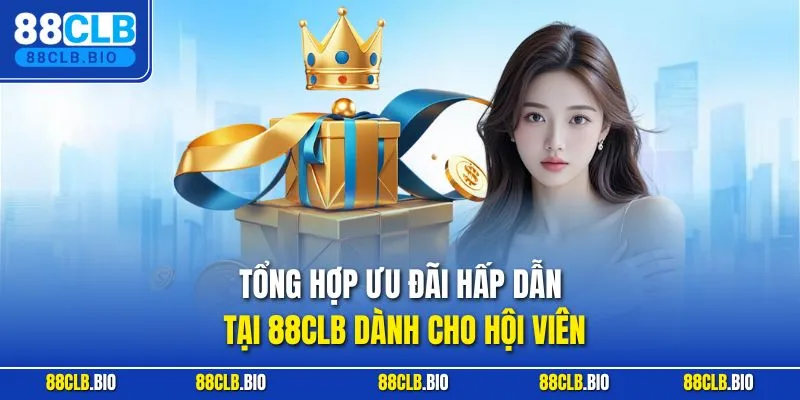 Tổng hợp ưu đãi hấp dẫn tại 88CLB dành cho hội viên